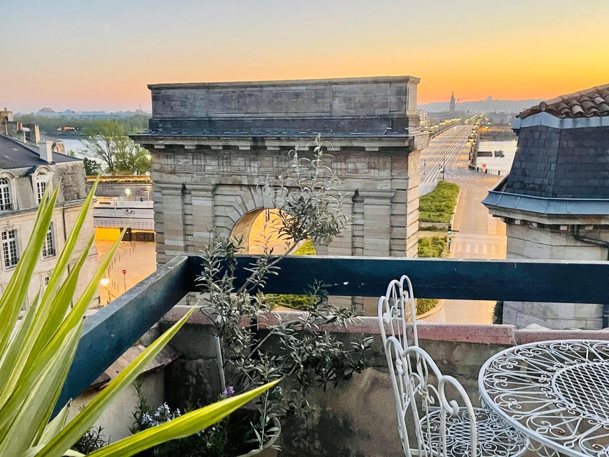 Ferienwohnung Bordeaux Terrace Exterior foto