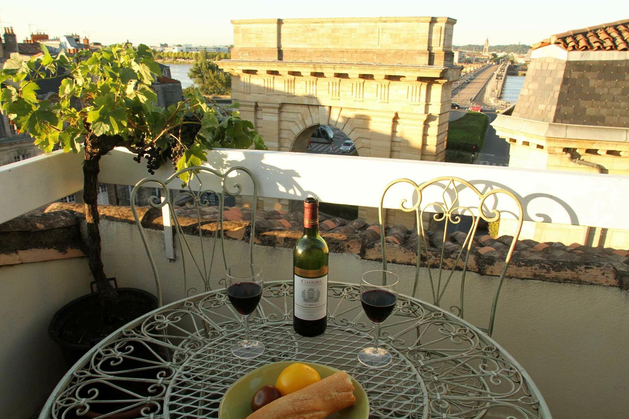 Ferienwohnung Bordeaux Terrace Exterior foto